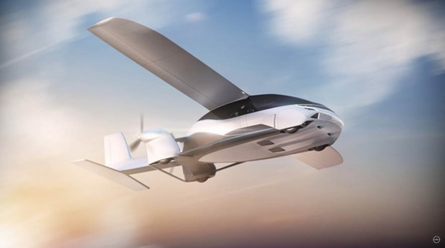 AM Next, da AeroMobil, tem capacidade para levar até quatro passageiros e é capaz de alternar entre o modo terrestre e o aéreo em apenas três minutos.